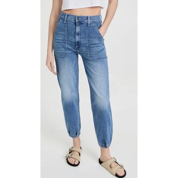 Mother Denim - MOTHER Wrapper Patch Springy
Ankle Jeans Size 25 $268